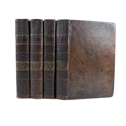 139 - [Young (Arthur)] A Course of Experimental Agriculture, 4 vols. 8vo Dublin 1771. M/ss names remo... 