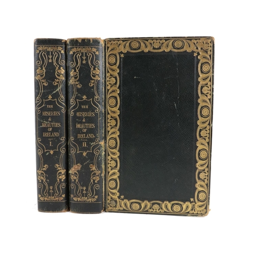 144 - Very Attractive CopyBinns (Jonathan)The Miseries and Beauties of Ireland, 2 vols. 8vo Lond. 183... 