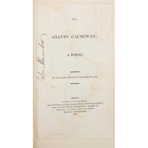 168 - Drummond (Wm. Hamilton) The Giant's Causeway, A Poem, 8vo Belfast 1811. First Edn.,&n... 