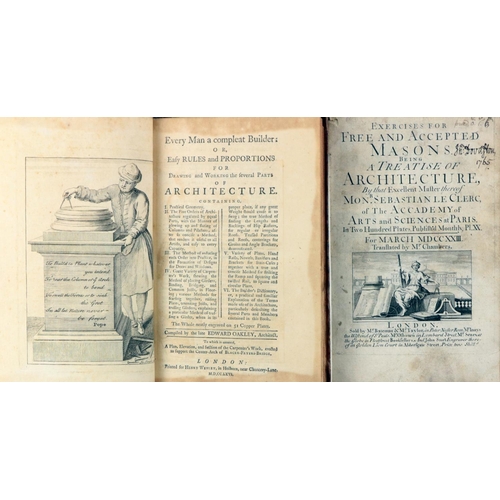 169 - Architecture:  Oakley (Ed.) Every Man a Complete Builder: or, Easy Rules and Proportions for Drawing... 