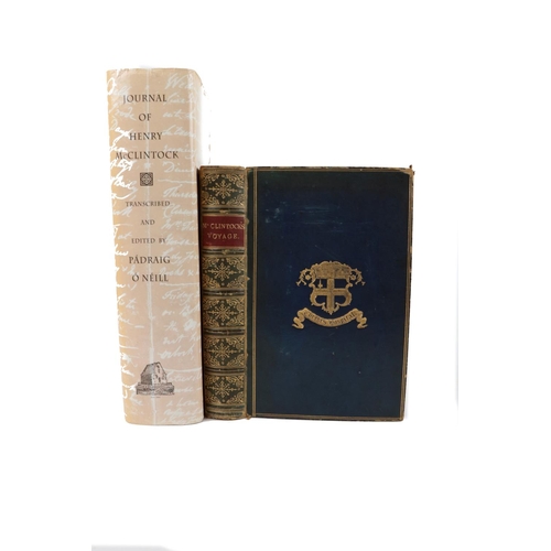 179 - M'Clintock (Capt. Sir F.L.) The Voyage of the 'Fox,' 8vo Lond. 1869. Third Edn., frontis f... 