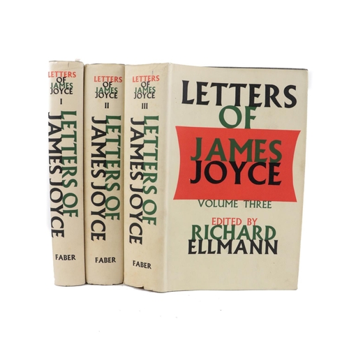 192 - [James Joyce] Gilbert (Stuart) Letters of James Joyce,  3 vols. roy 8vo Lond. (Faber &... 