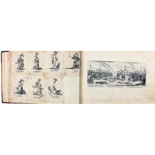 198 - Early Engravings: Callot - Les Merveilles du Dessein exphquees, et raccourcies dans les caprice... 