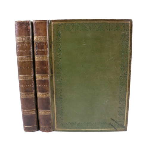 217 - Magnificent Hand-Coloured Copy - Only 25 CopiesGrose (Francis) The Antiquities of Ireland, 2vols. fo... 