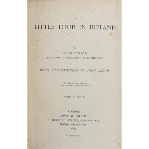 5 - Irish Travel:  [Mathison (G.F.G.)] Journal of a Tour in Ireland, during the Months of October and No... 