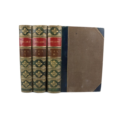 77 - With Hand-Coloured MapsHall (Mr. & Mrs. S.C.) Ireland: its Scenery, Character, etc, 3 vols.... 