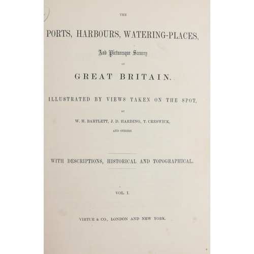 86 - Findens Views: Bartlett (W.H.) & others - The Ports, Harbours Watering Places, and Pictures... 