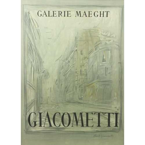 45 - Alberto GiacomettiExhibition Poster 