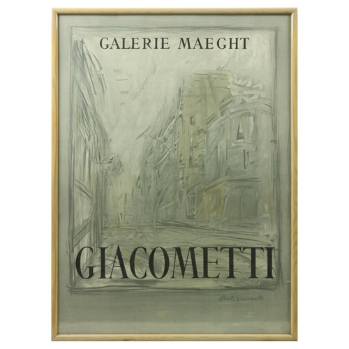 45 - Alberto GiacomettiExhibition Poster 