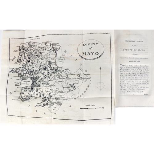 250 - R.D.S.: - M'Parlan (James) Statistical Survey of the County of Mayo, with Observations,... unde... 