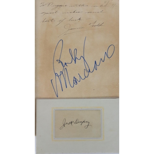 269 - Signed by Rocky MarcianoFleischer (Nat.) Jack Dempsey The Idol of Fistiana, An Intimate Narrative, 8... 