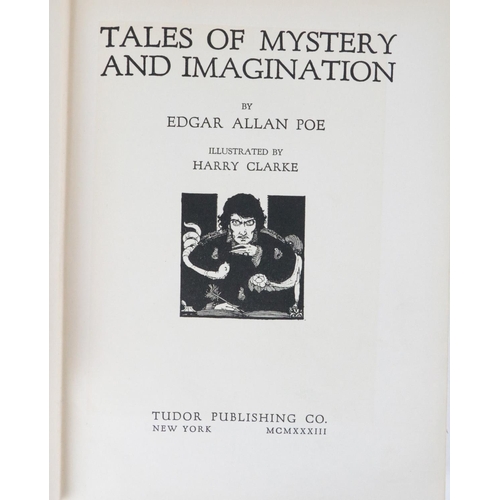 297 - [Clarke (Harry)] Poe (Edgar Allan) Tales of Mystery and Imagination, 4to N. York (Tudor) 1933. 8 mtd... 