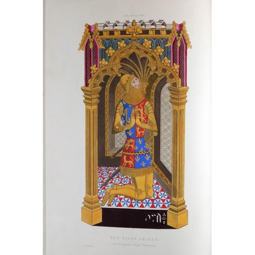 301 - With Fine Coloured PlatesShaw (Henry) Dresses and Decorations of the Middle Ages, 2 vols. Sm. f... 