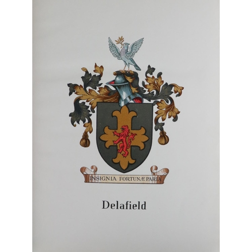 306 - Privately Printed Limited Edition, 200 CopiesGenealogy: Delafield (Brig. Gen. John Ross) Delafield T... 