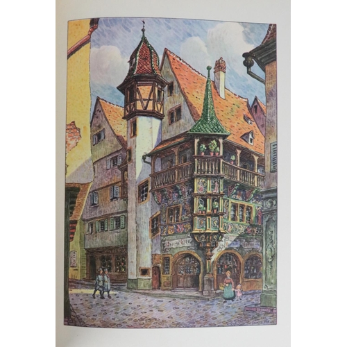 307 - Coloured Illustrations by HansiFischer (Carlos) Colmar en France, folio Paris (H. Floury) 1923.... 