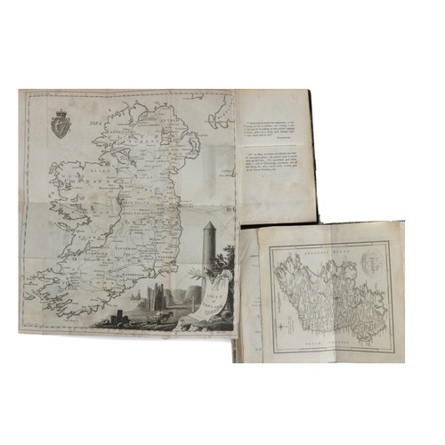 187 - Irish Travel: [Twiss (Richard)] A Tour in Ireland in 1775, 8vo Lond. 1776. Lg. fold. engd. Map of Ir... 