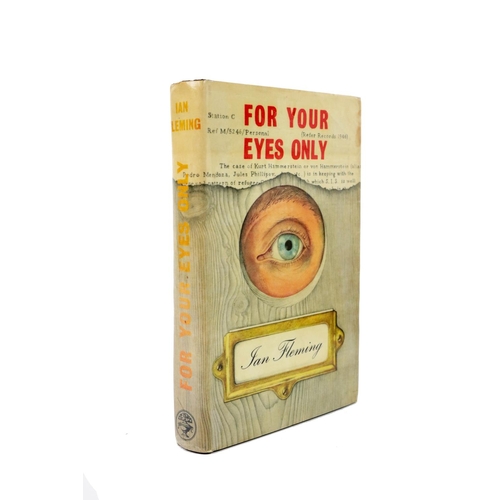 332 - Fleming (Ian) For Your Eyes Only, 8vo L. (Johnathan Cape) 1960, First Edn., d.j., designed... 