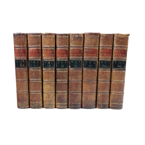 347 - Richard Hely Hutchinson's CopyBindings:  Hume (David)  The History of England, 8... 