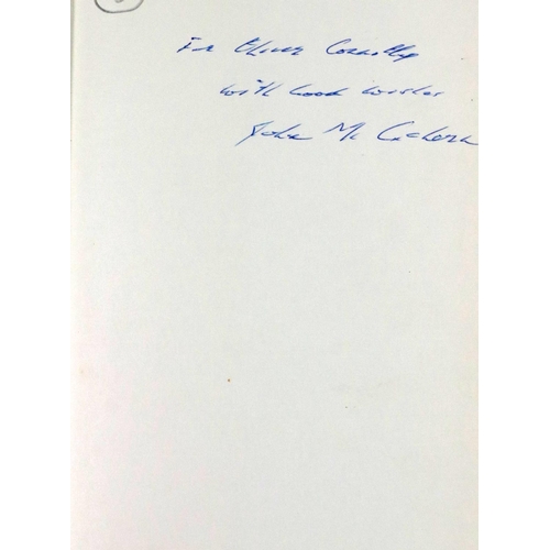 369 - Inscribed by John McGahernMcGahern (John) Night Lines, 8vo L. (Faber & Faber) 1970, Fi... 