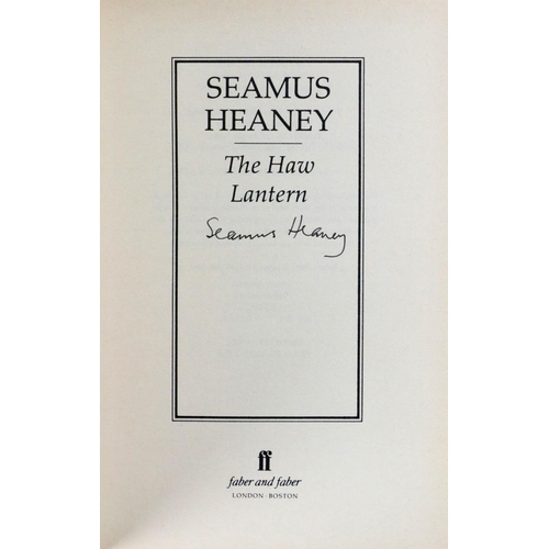 370 - Heaney (Seamus) The Haw Lantern,  8vo, L. (Faber & Faber) 1987, First Edn., ... 