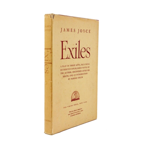 379 - [Joyce (James)] Exiles, A Play in Three Acts, 4to N.Y. (The Viking Press) 1951, [New Edition of... 