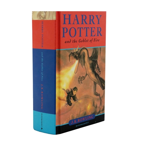 382 - With Signature of J.K. RowlingRowling (J.K.) Harry Potter and the Goblet of Fire, thick 8vo, L.... 