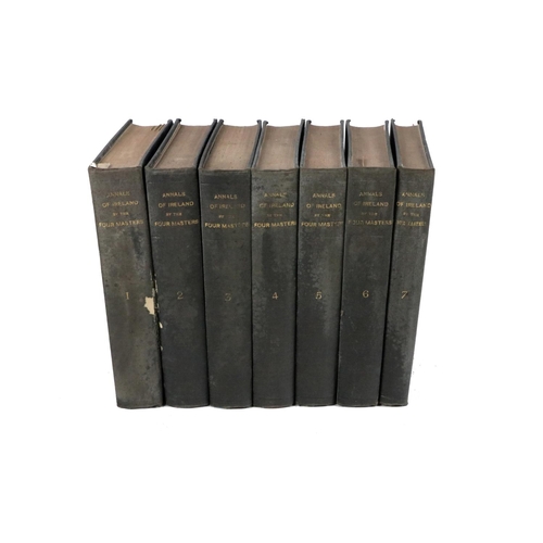 408 - O'Donovan (John) Annals of the Kingdom of Ireland, by the Four Masters,  7 vols., D. (Hodg... 