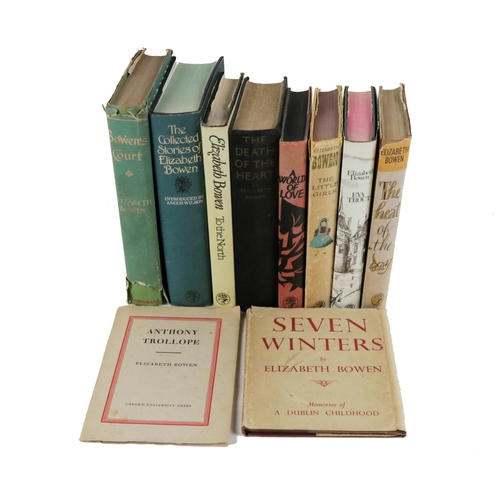 490 - Bowen (Elizabeth) Bowen's Court, L. 1942; Seven Winters, L. 1943; Anthony Trollope, L... 