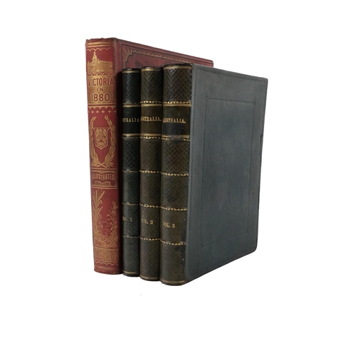 497 - Australia: Booth (Edwin Carton) Australia, 2 vols in 3, lg. 4to Lond. (Virtue & Co.) n.d. (c. 18... 