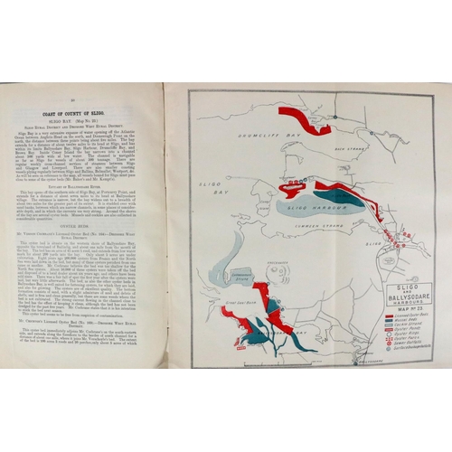 515 - With Coloured MapsFishing: H.M.S.O. - Report on the Shell-Fish Laying on the Irish Coast, ... 