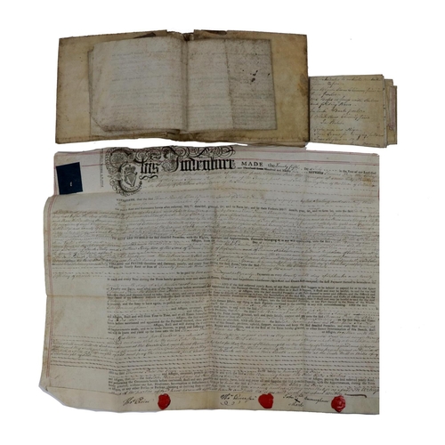 533 - Vellum Deeds Relating to Properties in Celbridge, Co. KildareManuscripts:   Indenture dated 15 July ... 