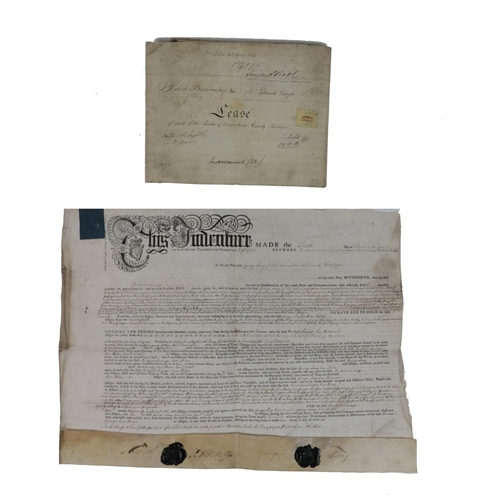 534 - Tree Planting at Calverstown, Co. KildareManuscripts:  Indenture on vellum dated 10 June 1782 whereb... 