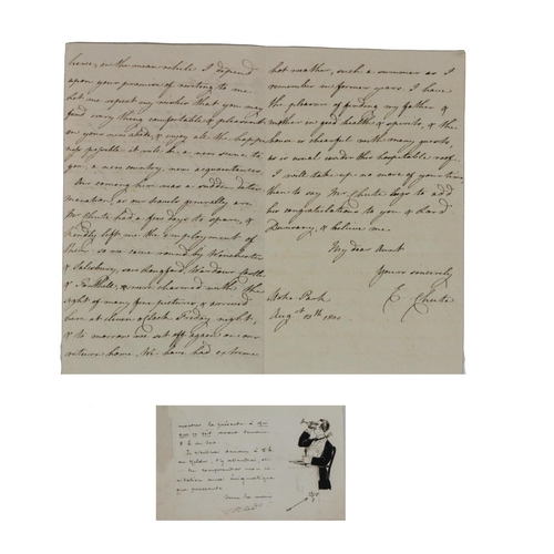 536 - A Letter to Lady Dunsany, 1800Manuscript: Letter dated 13 August 1800 from Stoke Park [Buckinghamshi... 