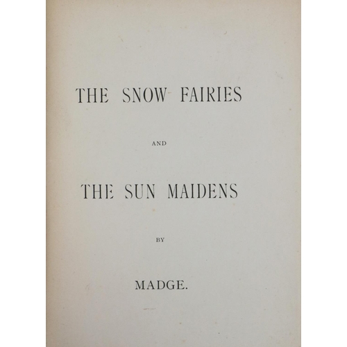 548 - Rare Tempest PrintingAnom: 'Madge' - The Snow Fairies and The Sun Maidens, Fairy Tales. 12mo Du... 