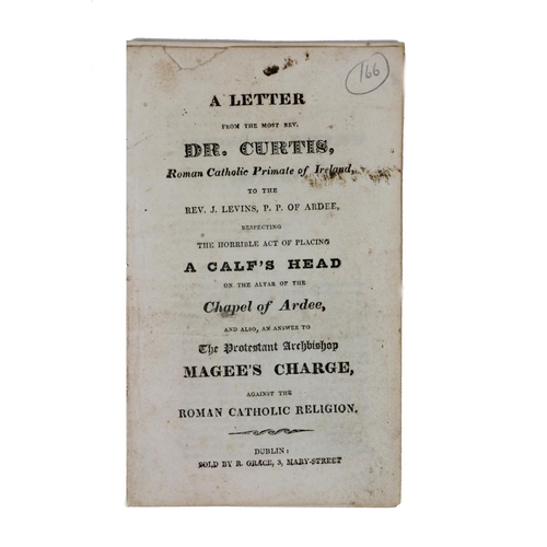 549 - Co. Louth: Pamphlets - Curtis (Rev. P.) Archbishop, A Letter from...Roman Catholic Primate of Irelan... 