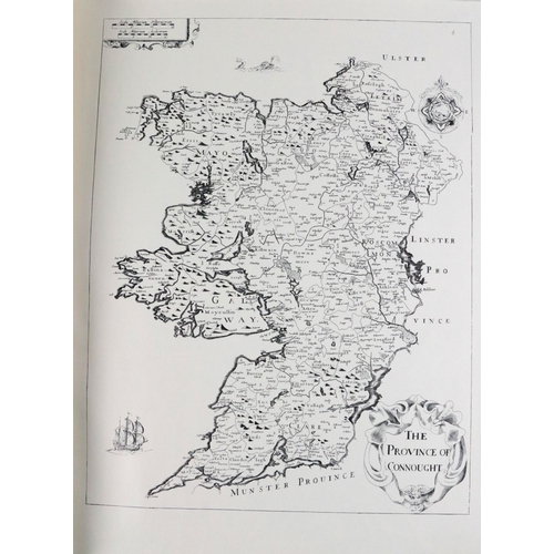 585 - Atlas:  Irish University Press: Petty (Sir Wm.) Hiberniae Delineatio, v. lg. Atlas folio S... 