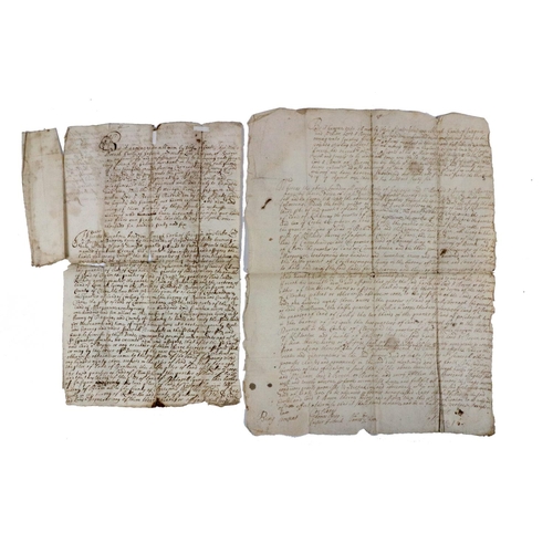 611 - Bond of Murrough O’Brien, Earl of Inchiquin, 1666Original Document on paper (very fragile) dat... 