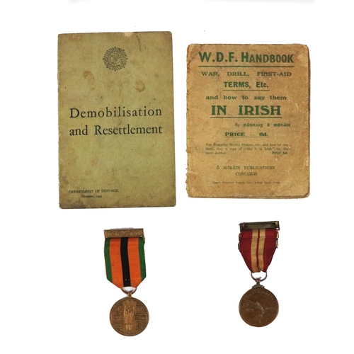 630 - Medals: War of Independence & The Emergency: [Co. Louth] A1921-71 Jubilee Medal, with Celtic des... 