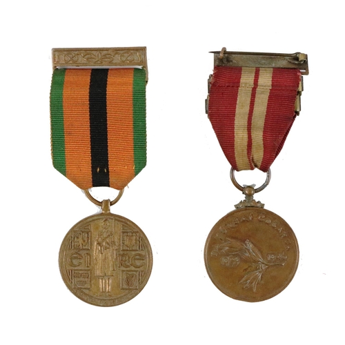 630 - Medals: War of Independence & The Emergency: [Co. Louth] A1921-71 Jubilee Medal, with Celtic des... 