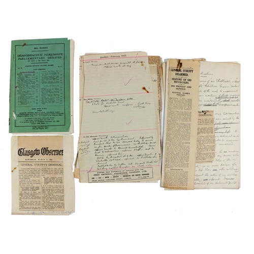 642 - O'Duffy's Appointment as Garda Commissioner, 1922A typescript copy of Kevin O'Higgins' Letter (as Mi... 