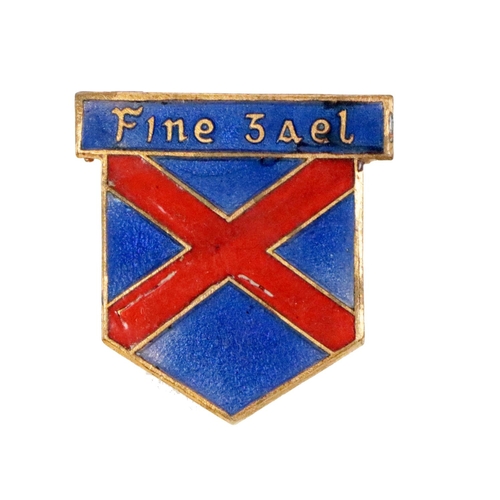 645 - Fine Gael 'The United Ireland Party' Irish Blue Shirts Badge A rare original c. 1933 period 'Fine Ga... 