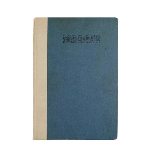 679 - One of 130 Copies OnlyYeats (Jack B.) A Lament for Art O’Leary. Translated from the Irish by Frank O... 