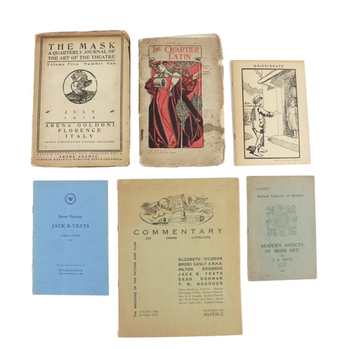 681 - [Yeats, Jack B.] A small collection of Publications and Ephemera, including:Commentary, December 194... 