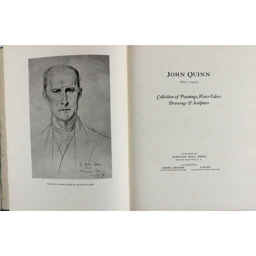 690 - Watson (F.)ed. John Quinn 1870-1925 - Collection of Paintings, Watercolours, Drawings,&nbs... 