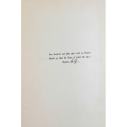 691 - Rare Limited Edition in Original Dust Jacket with Sketch by Jack B. YeatsYeats (Jack B.) Life in the... 