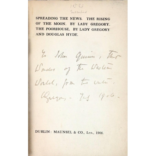 704 - Dedicated to Her LoverGregory, (Lady Augusta) Spreading the News: The Rising of the Moon: The Poorho... 