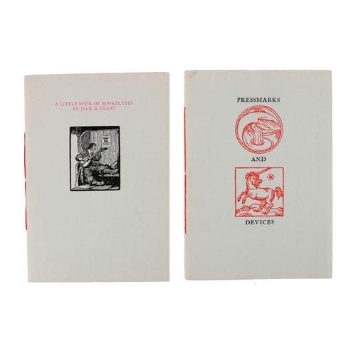 705 - [Cuala Press] Yeats (Jack B.) A Little Book of Bookplates, 8vo, D. (Cuala Press) 1979, Lim... 