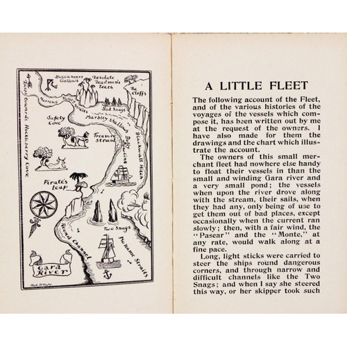 712 - Yeats (Jack B.) A Little Fleet. One of Jack Yeats’s Books for Children. L. n.d. [1909]. Card covers ... 