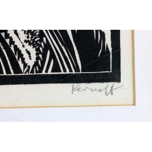 728 - Kernoff (Harry) RHA  An original Signed Woodcut, a portrait titled ‘Man of Dingle –... 