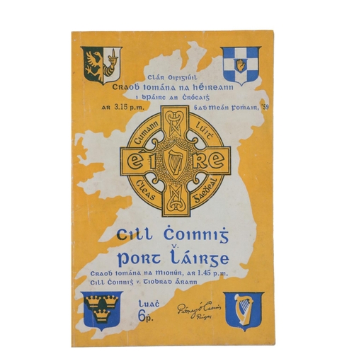 781 - 1959, All-Ireland Hurling FinalG.A.A., Hurling 1959, Clar Oifigiuil, Craobh Iomana na hEireann, Cork... 